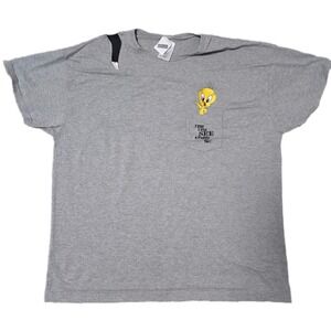 Tweety Bird I Did See A Puddy Tat Pocket T-Shirt Warner Bros. Studio‎ XL
(F)